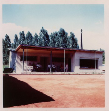 Bild vom Clubhauses aus den 1968.